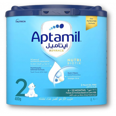 APTAMIL 2 ADVANCE FOLLOW ON FORMULA 6-12 MONTHS 400 GM